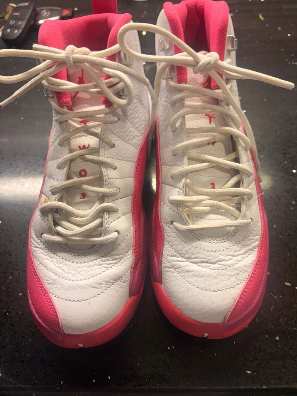 Nike Air Jordan 12 Retro Dynamic Pink Sneakers